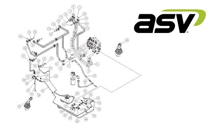 asv skid steer parts|asv 2500 track truck parts.